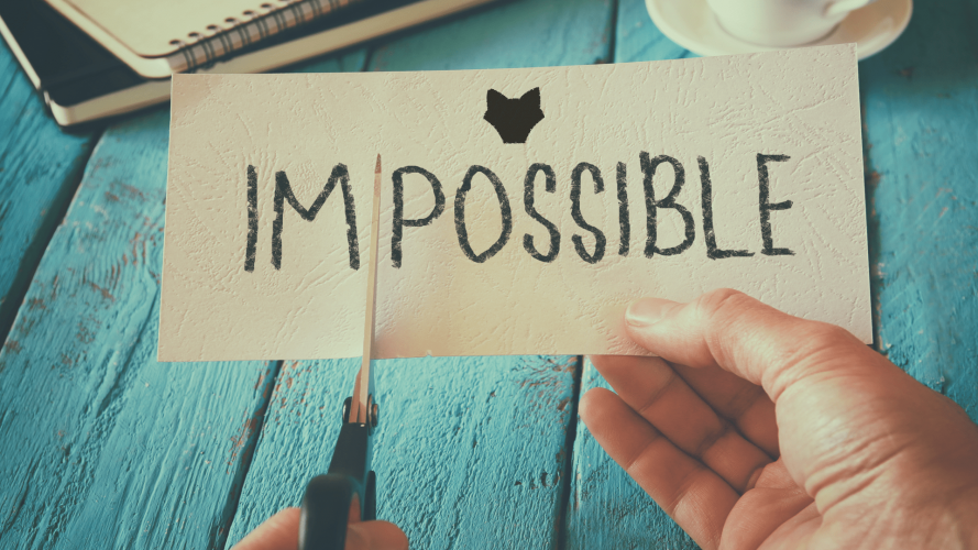 effective goal setting - impossible is just i'm possible